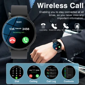 2026 New Smart Watch Men 1.52" HD IPS Screen Bluetooth