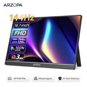 ARZOPA 16.1 Inches Portable Gaming Monitor